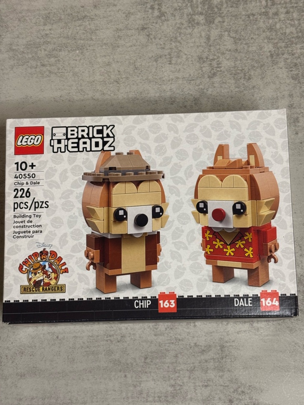 Lego BrickHeadz Disney Chip n’ Dale Rescue Rangers Set (#40550)